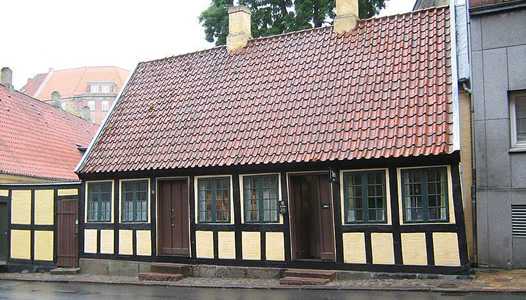 アンデルセンの生家　デンマークのオーデンセ